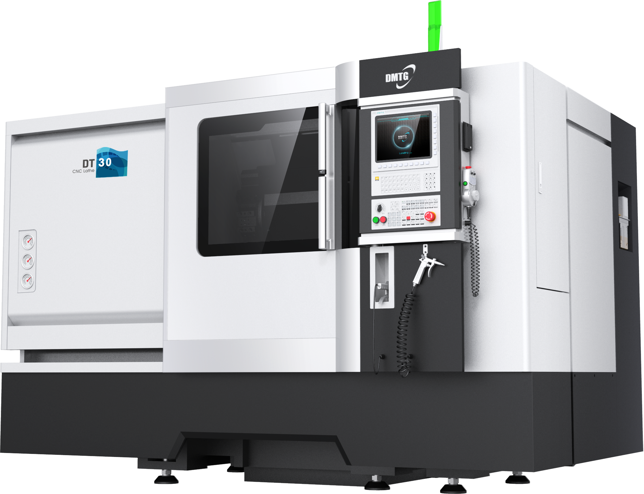 Máquina de torno CNC com cama inclinada para torno CNC horizontal DT-30