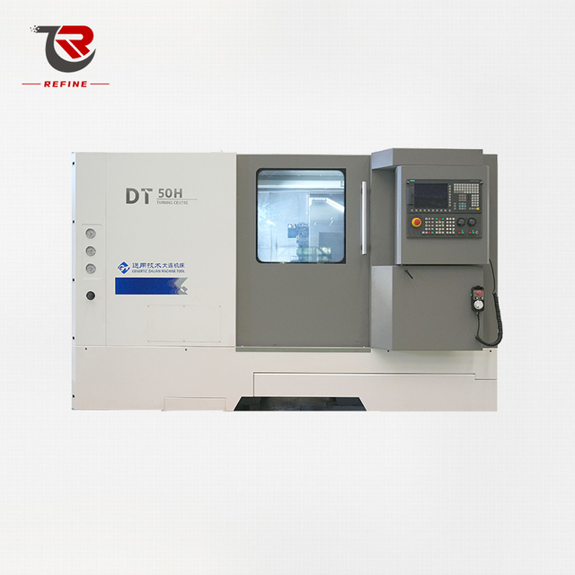 Centro de torneamento CNC DT-50H para usinagem de metais 